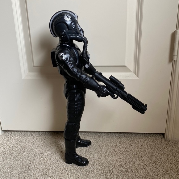 18” Star Wars Rebel Pilot Trooper Black Stormtrooper - Picture 2 of 16